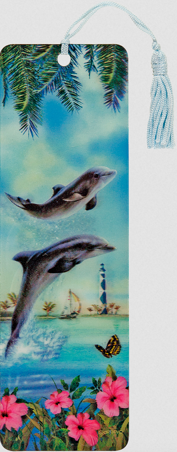 PTR Dolphin 3-D Bookmark