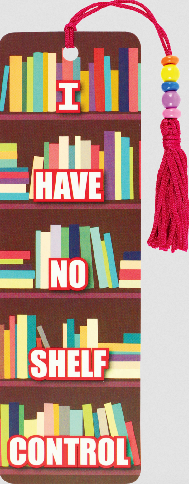 PTR Shelf Control Beaded Bookmark