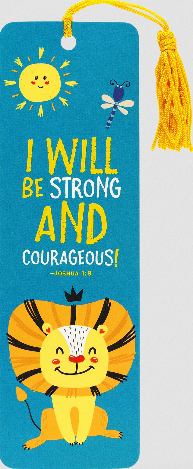 PTR Strong and Courageous! Children's Bookmark