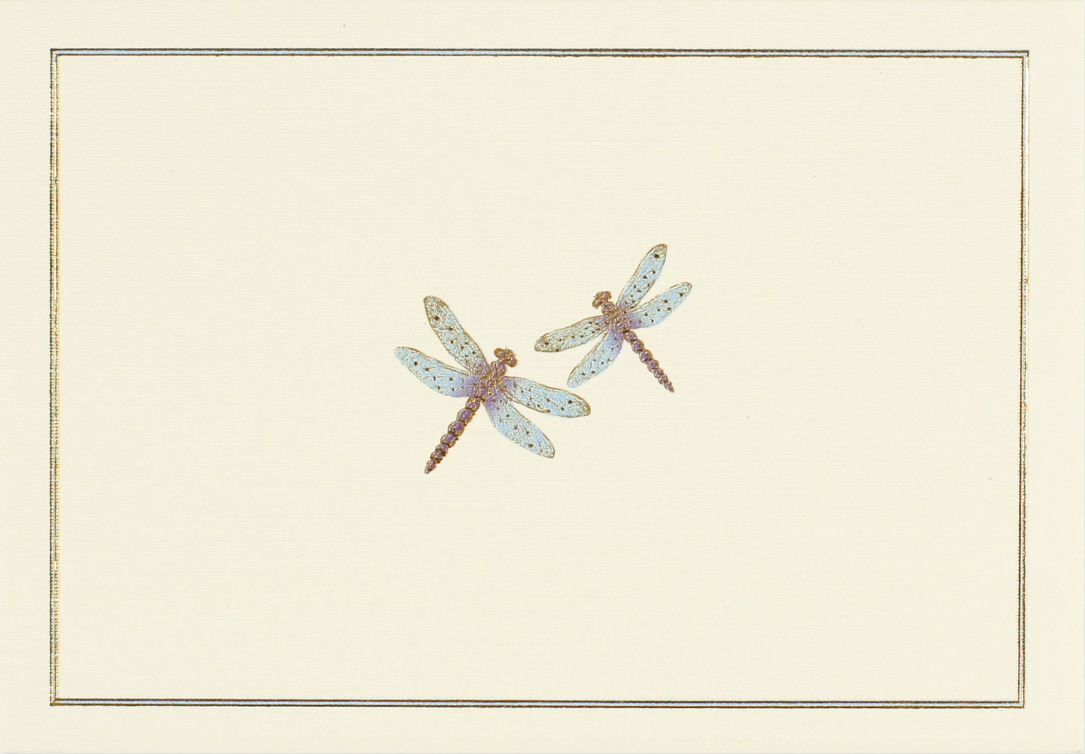 PTR Blue Dragonflies Note Cards