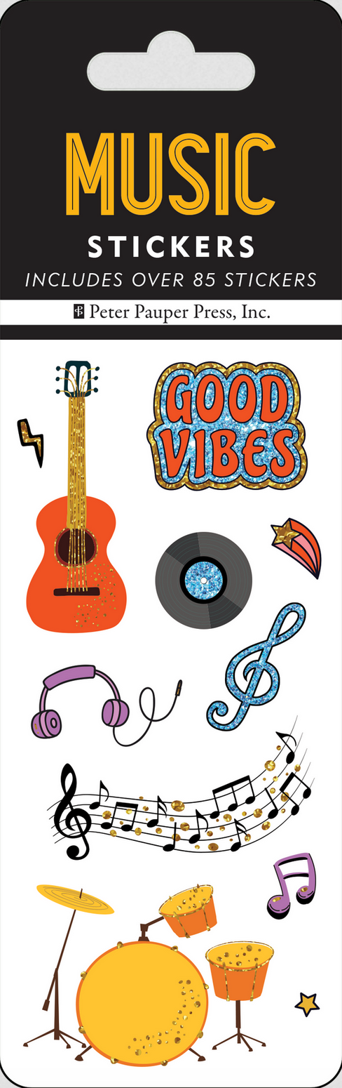 PTR Music Sticker Set — Bird in Hand