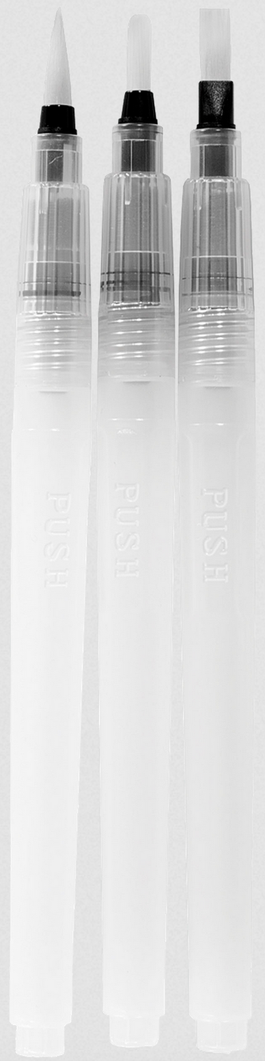 PTR Studio Series Aqua Brushes (Set of 3)