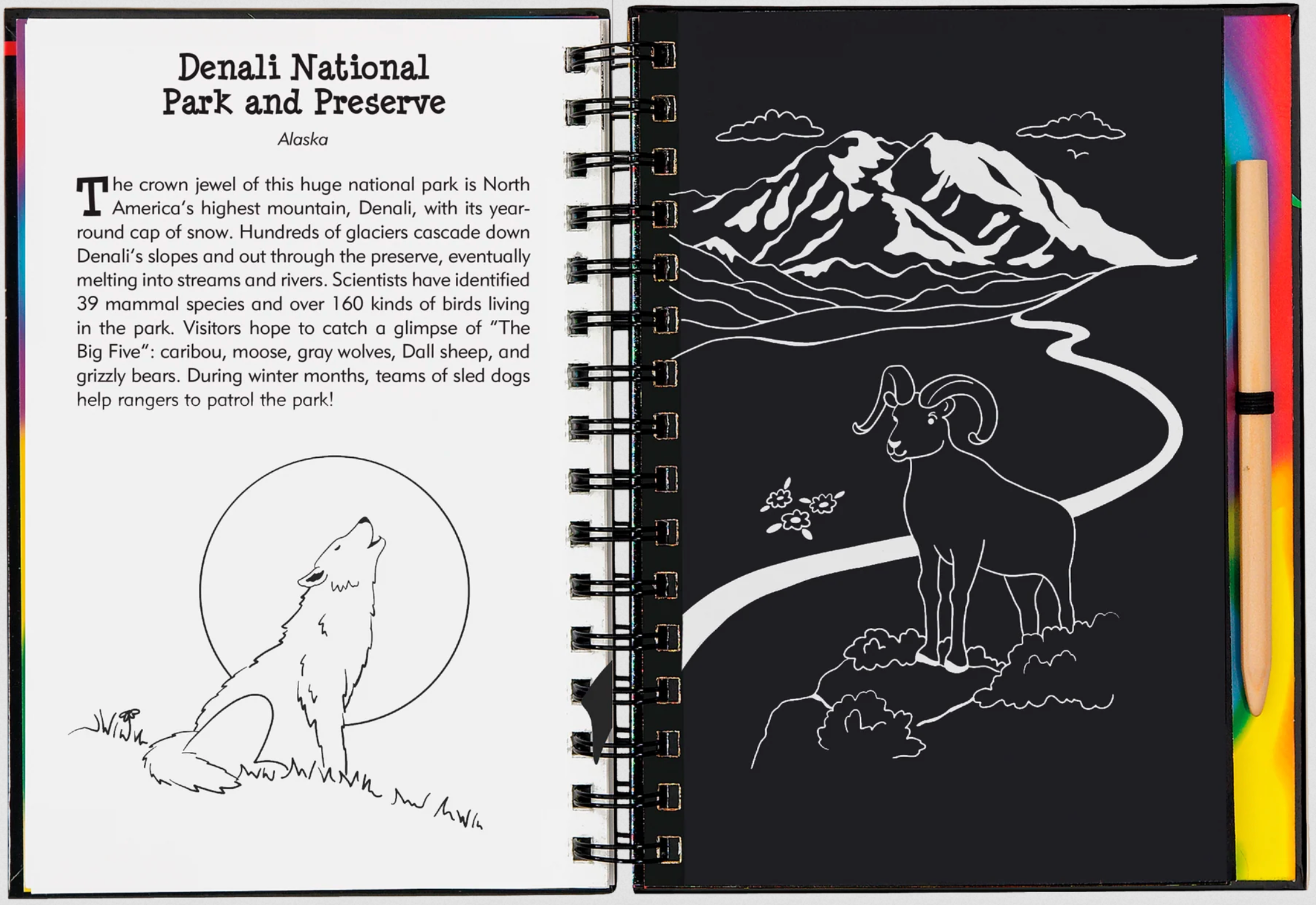 PTR National Parks & Landmarks Scratch and Sketch