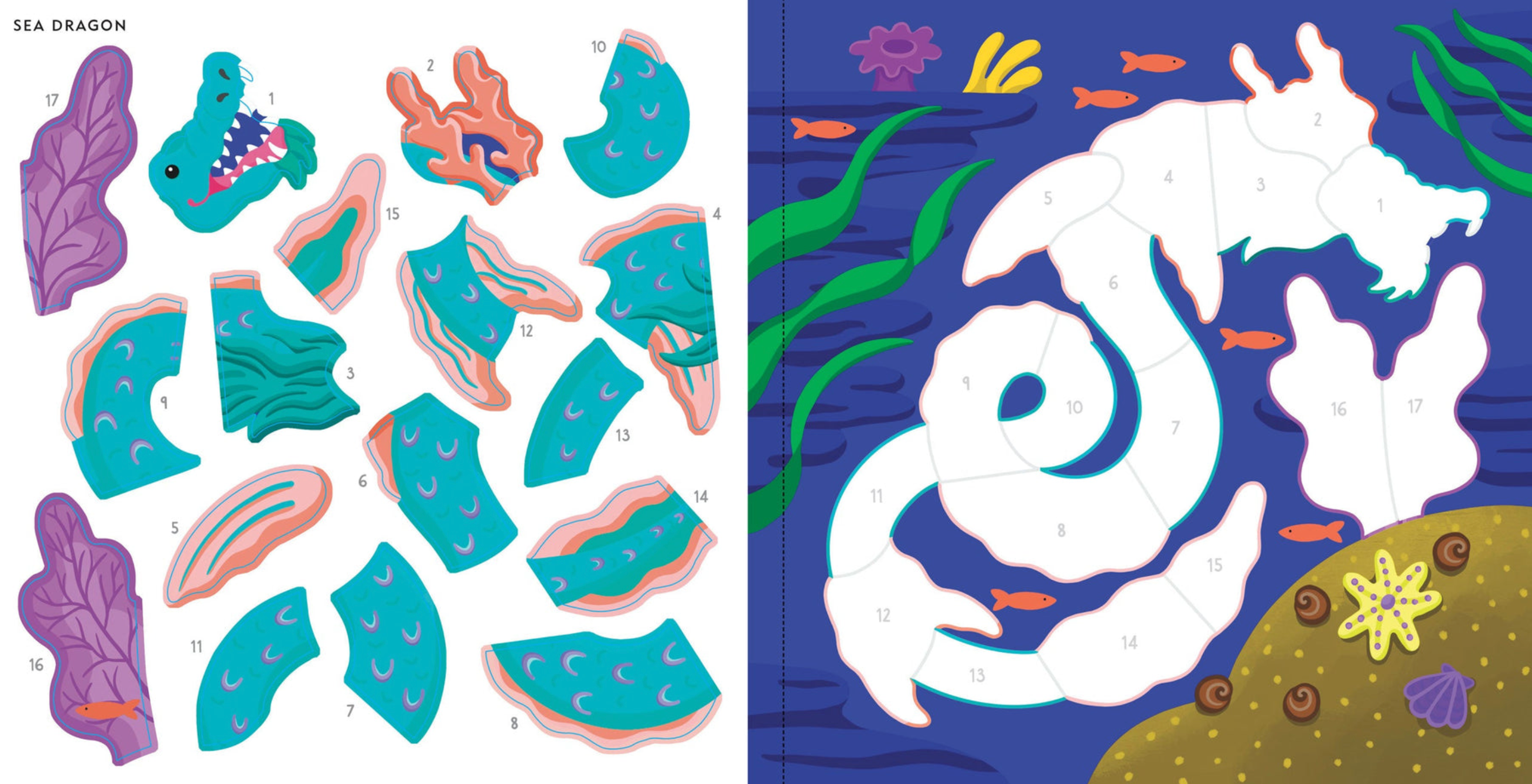 PTR My First Color-by-Sticker Book - Mermaids & More