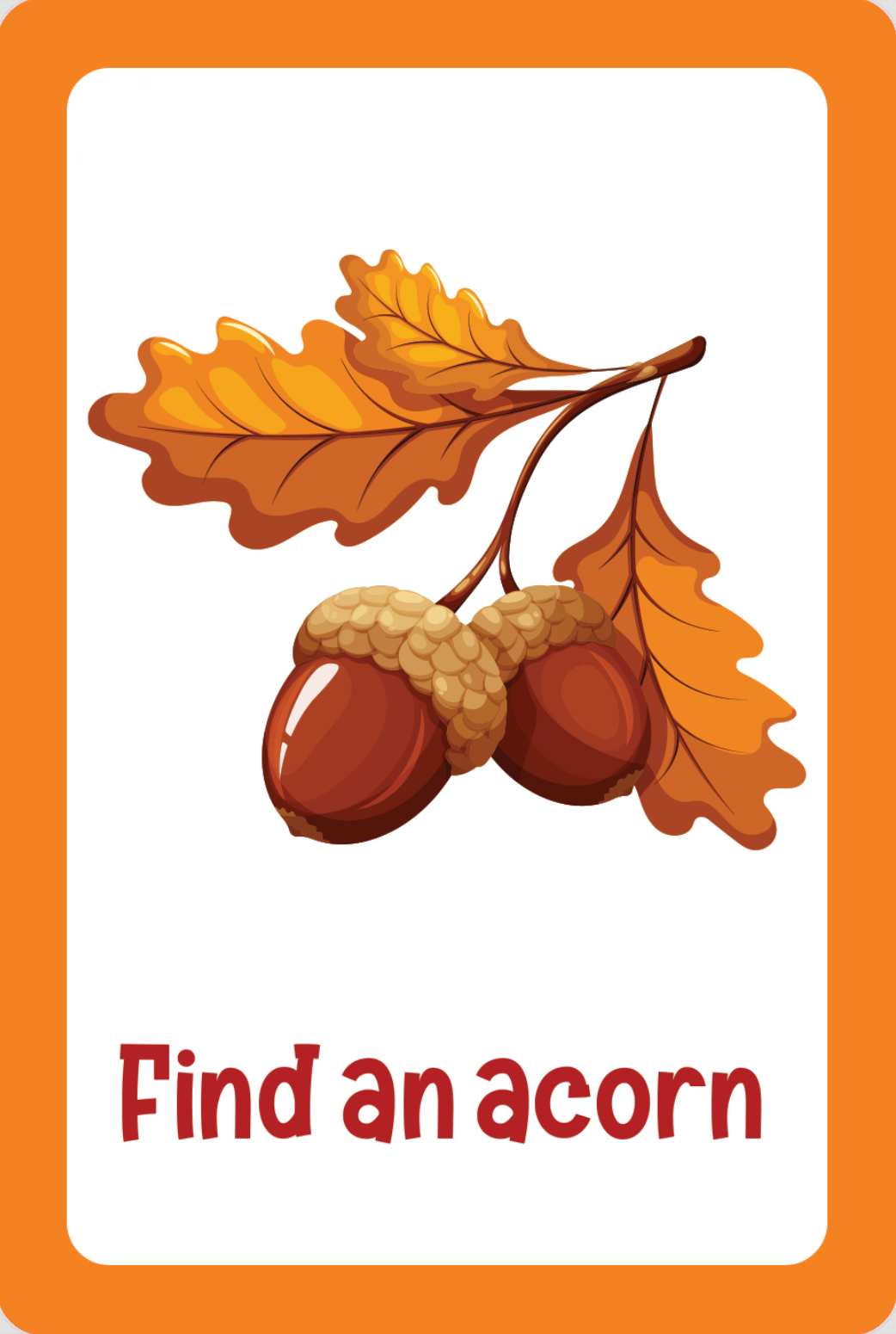 PTR Nature Seek-and-Find Scavenger Hunt Cards