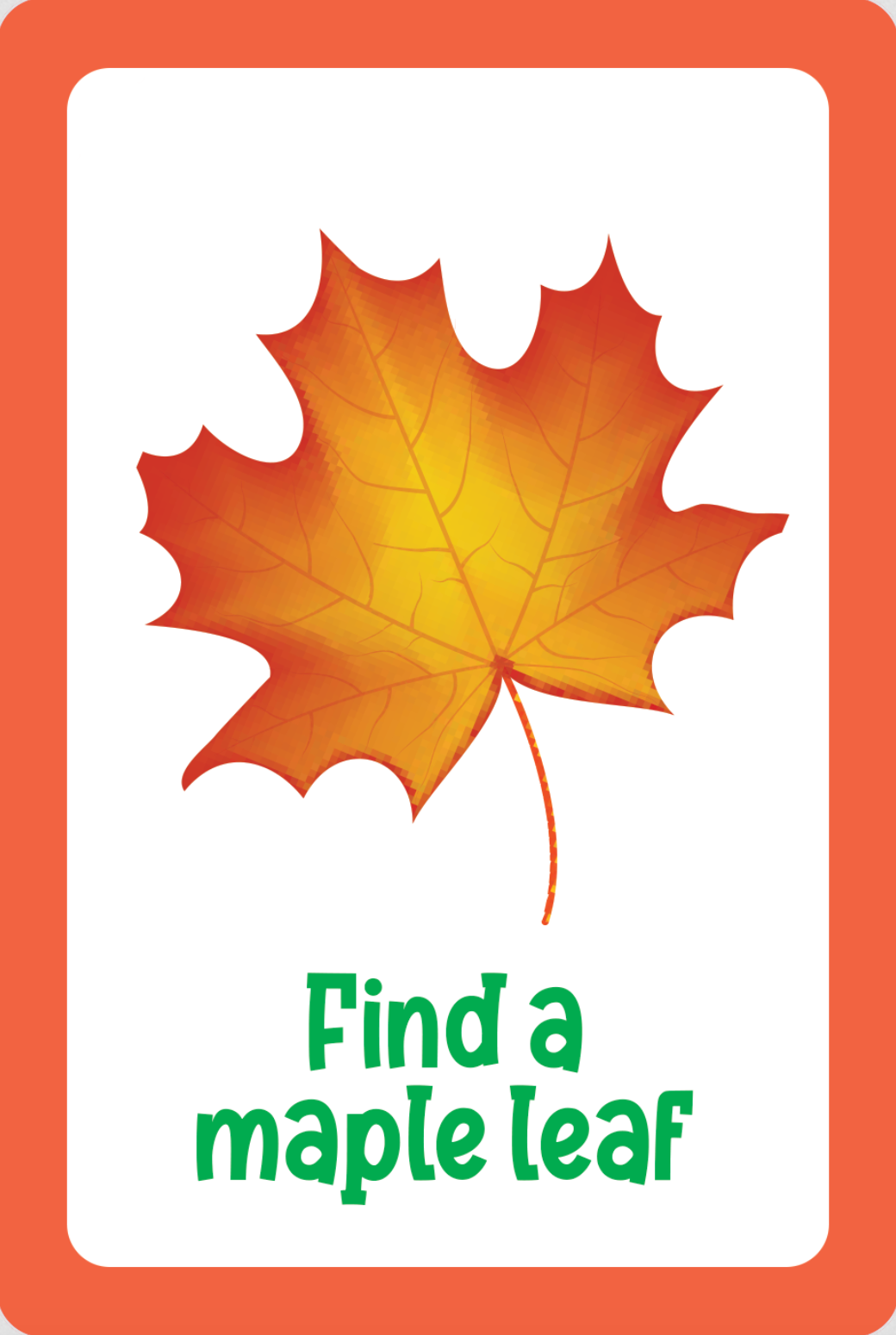 PTR Nature Seek-and-Find Scavenger Hunt Cards