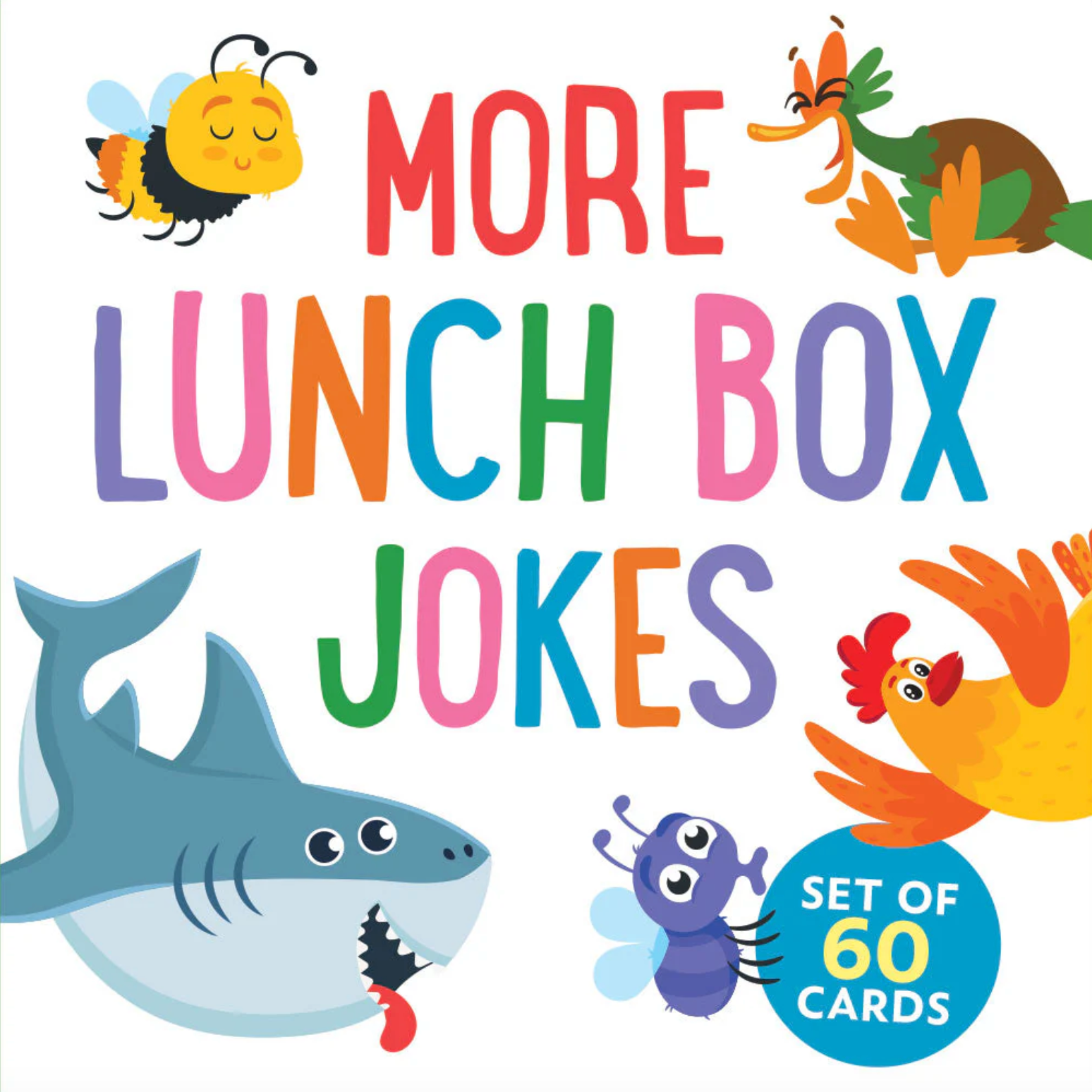 PTR More Lunch Box Jokes Card Deck (Set of 60 cards)
