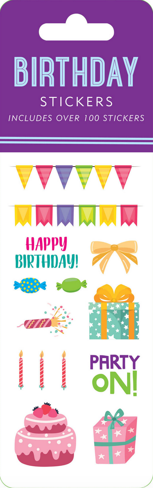 PTR Birthday Sticker Set