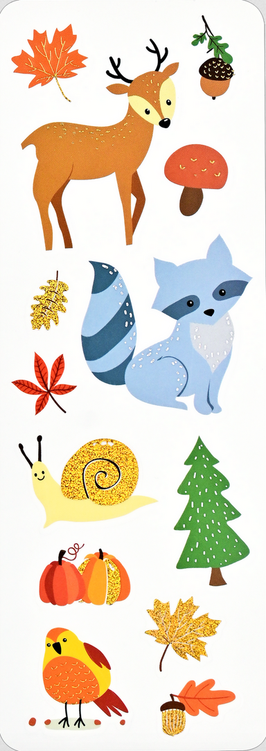 PTR Forest Friends Sticker Set