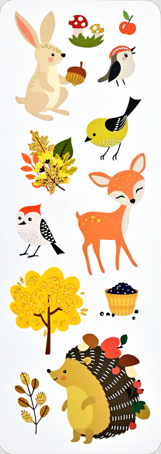 PTR Forest Friends Sticker Set