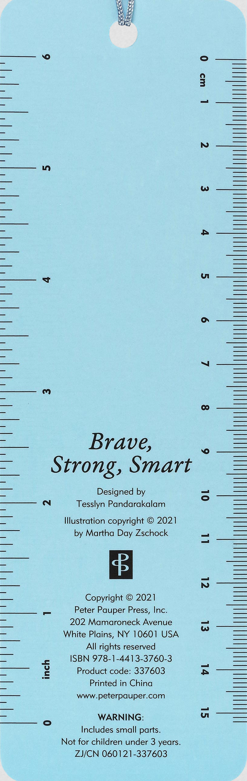 PTR Brave, Strong, and Smart, That's Me Children's Bookmark
