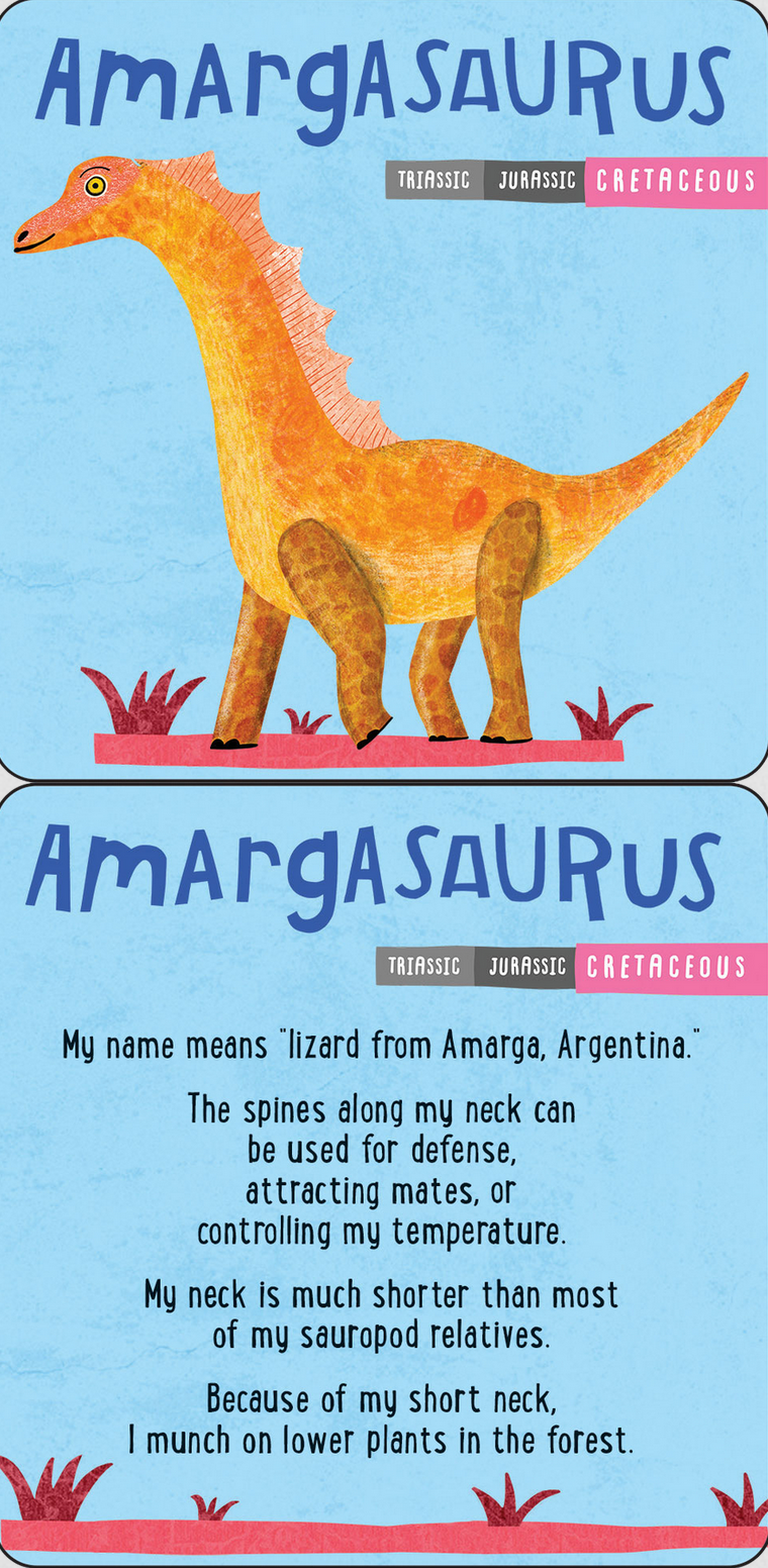 PTR Dinosaurs: Fascinating Lunch Box Notes for Kids! (Set of 50 Cards)