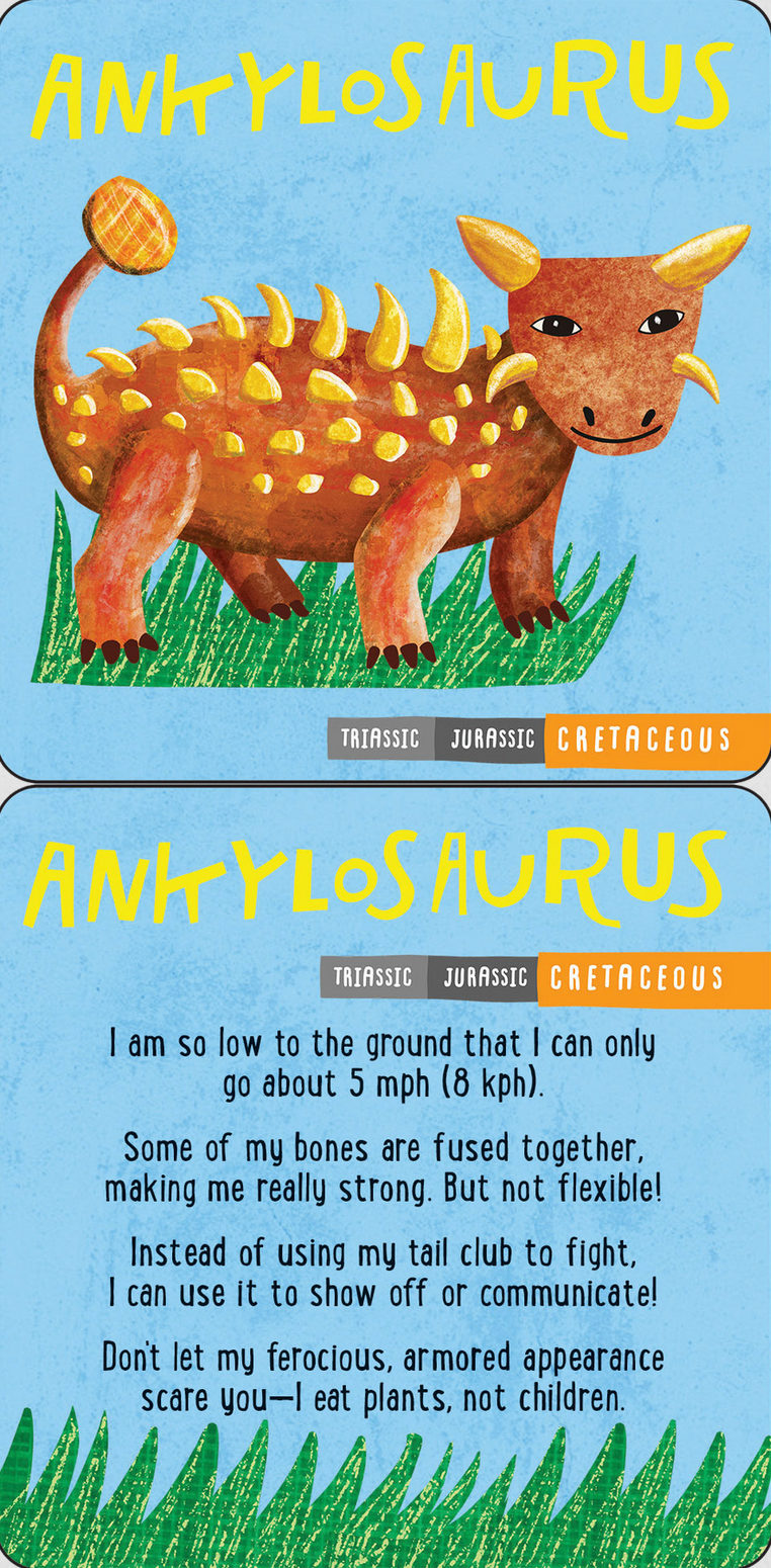 PTR Dinosaurs: Fascinating Lunch Box Notes for Kids! (Set of 50 Cards)