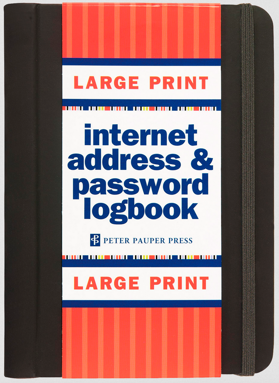 PTR Large Print Internet Address & Password Logbook