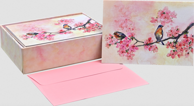 PTR Cherry Blossoms in Spring Note Cards - Boxed Set