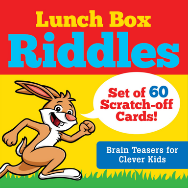 PTR Lunch Box Riddles Scratch-Off Deck (Set of 60 cards)