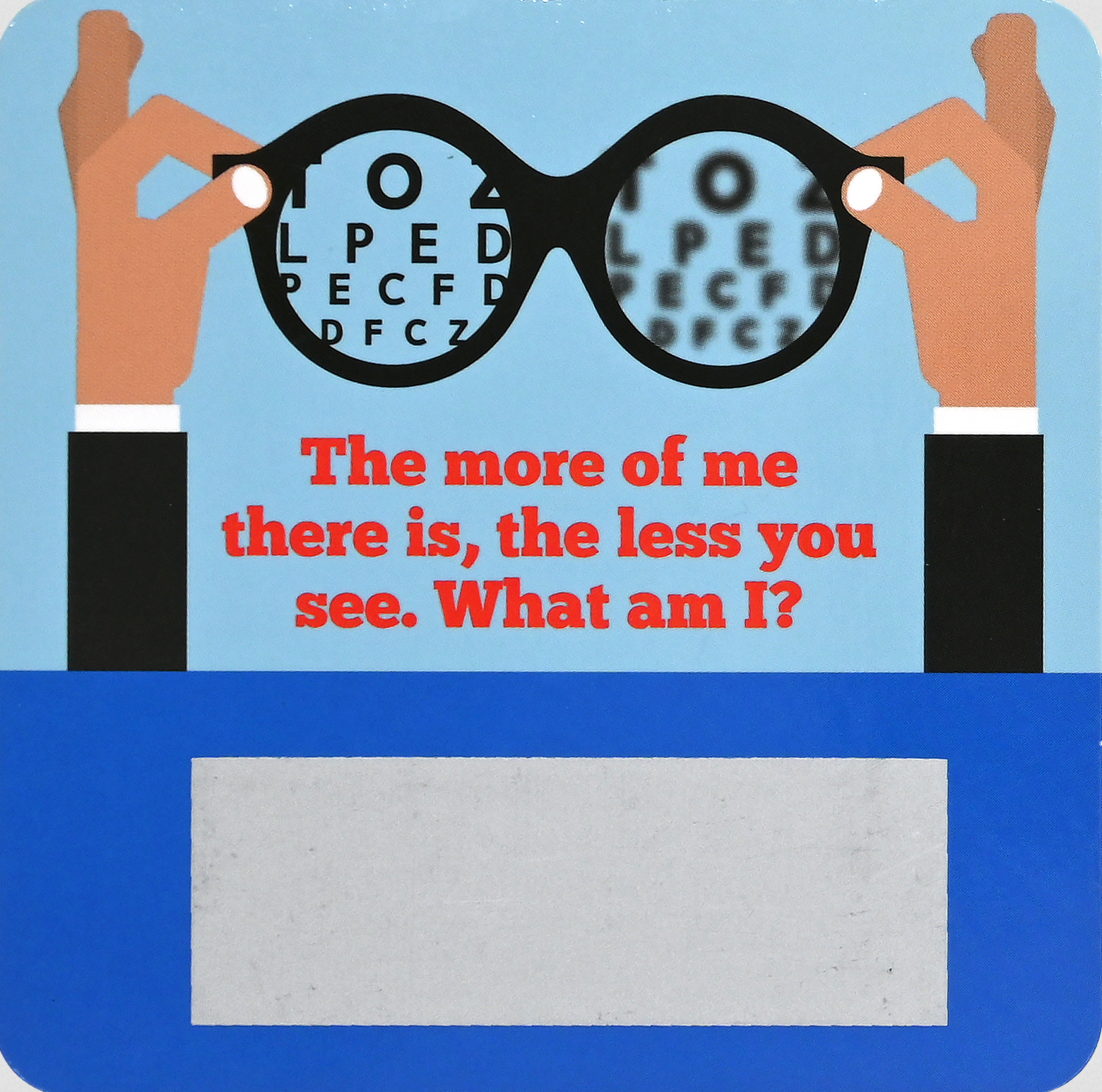 PTR Lunch Box Riddles Scratch-Off Deck (Set of 60 cards)