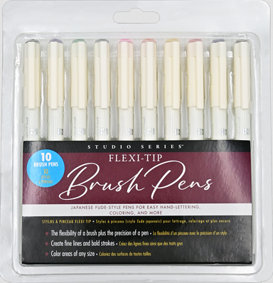 PTR Studio Series - Flexi-Tip Brush Pens (Set of 10)