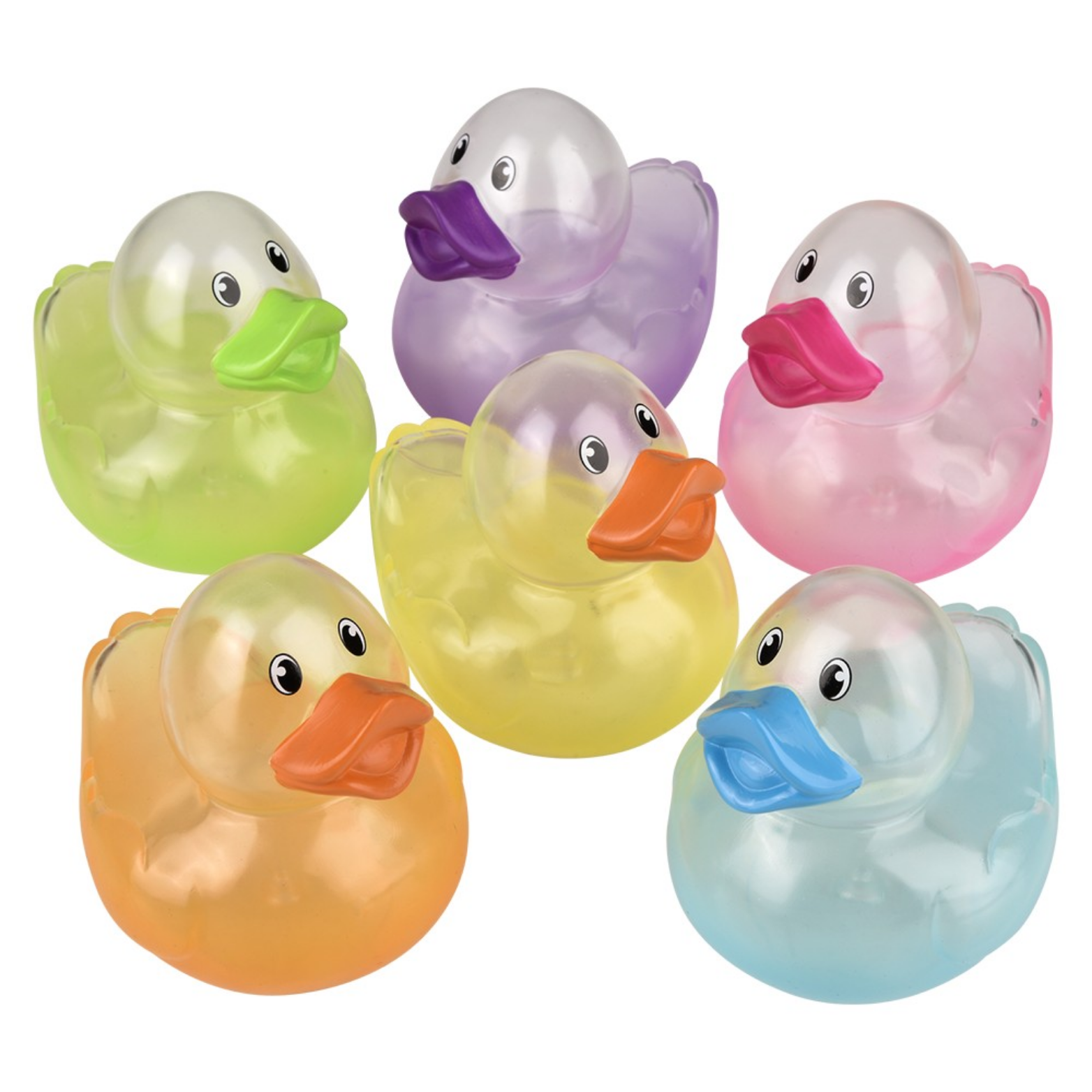 Translucent Rubber Duckies (Single) - Random Color