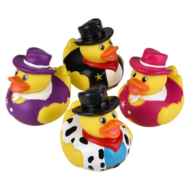 Cowboy Rubber Duckies (Single) - Random Color