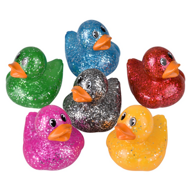 Sparkle Rubber Duckies (Single) - Random Color