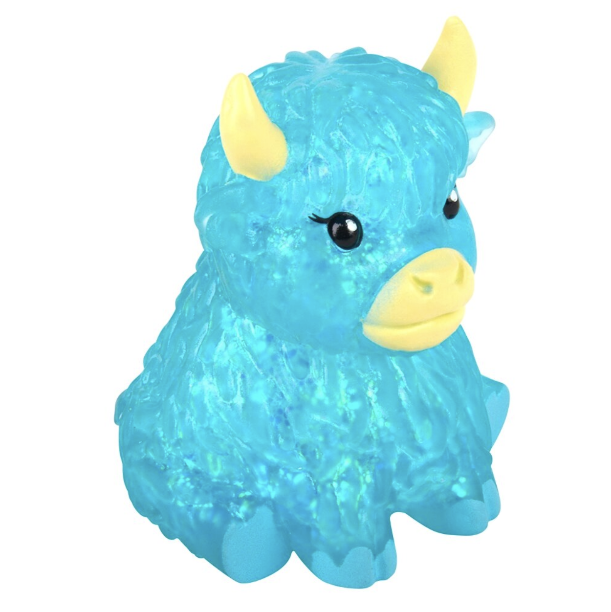 Glitter Sugar Squeeze Highland Cow (Single) - Random Color