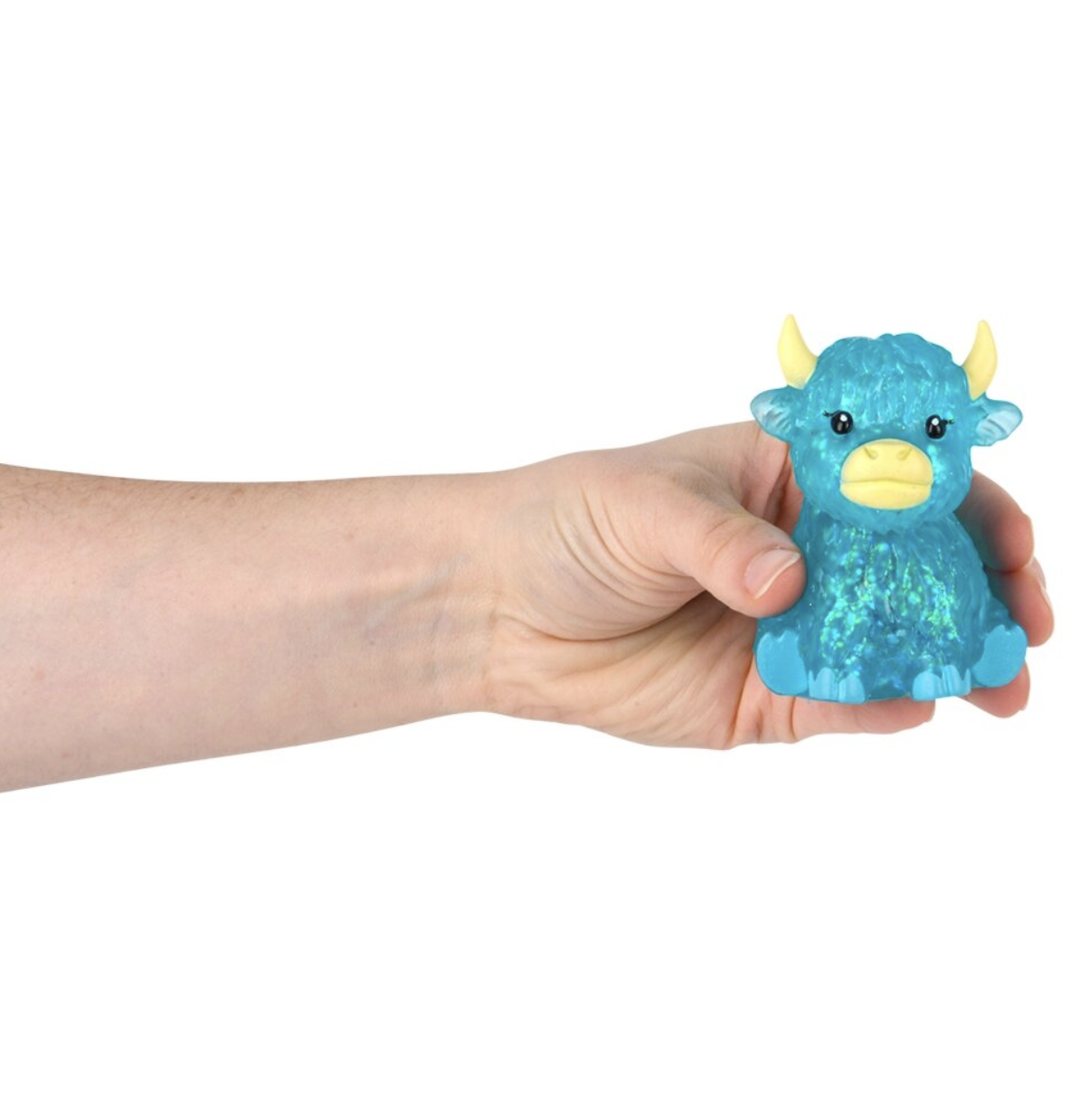 Glitter Sugar Squeeze Highland Cow (Single) - Random Color