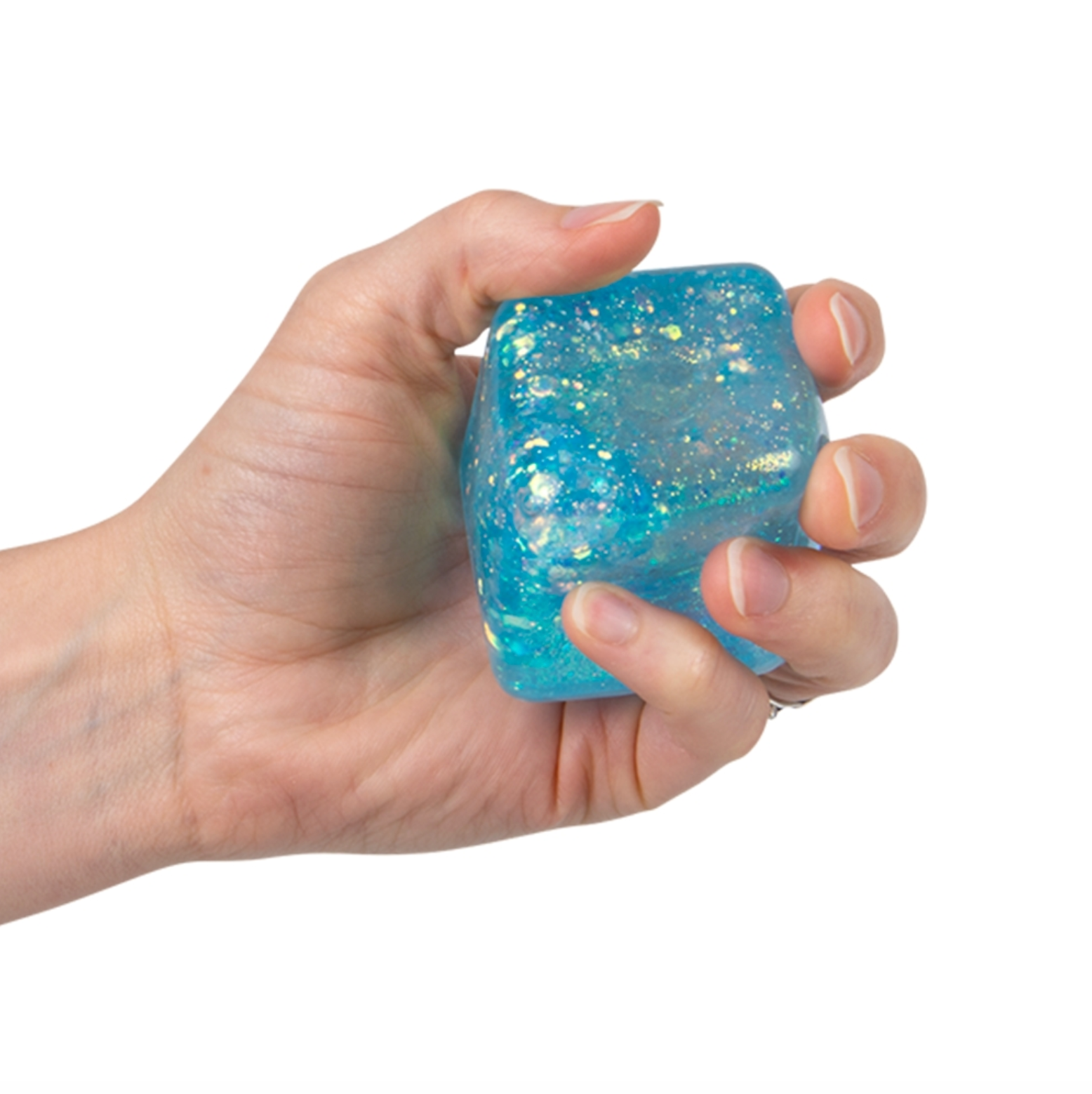 Glitter Sugar Squeeze Cube (Single) - Random Color
