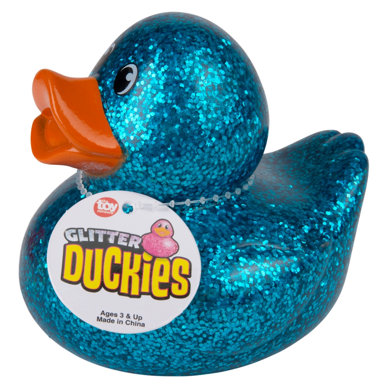 Glitter Rubber Ducks (Single) - Random Color