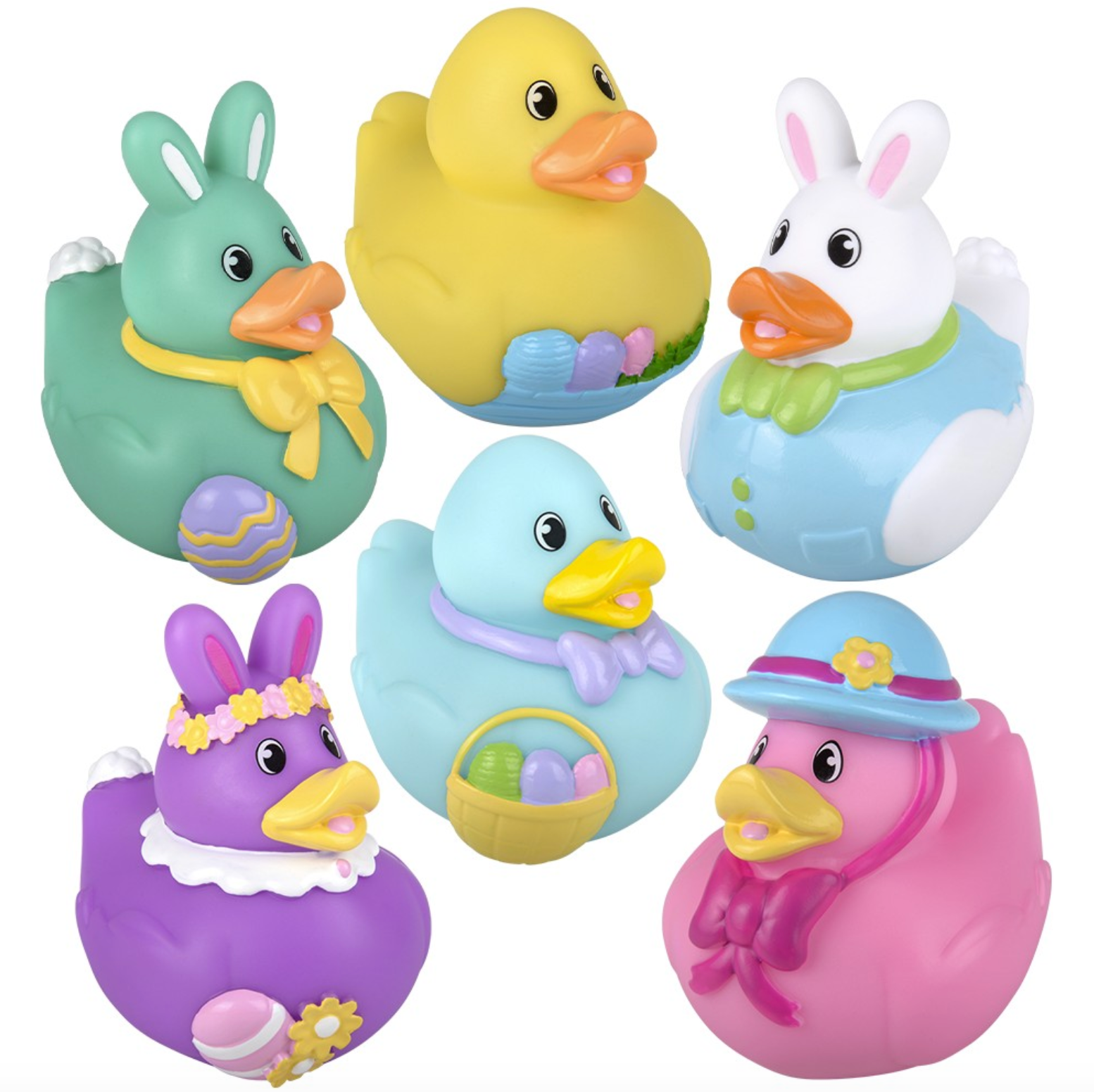 Easter Rubber Ducks (Single) - Random Color