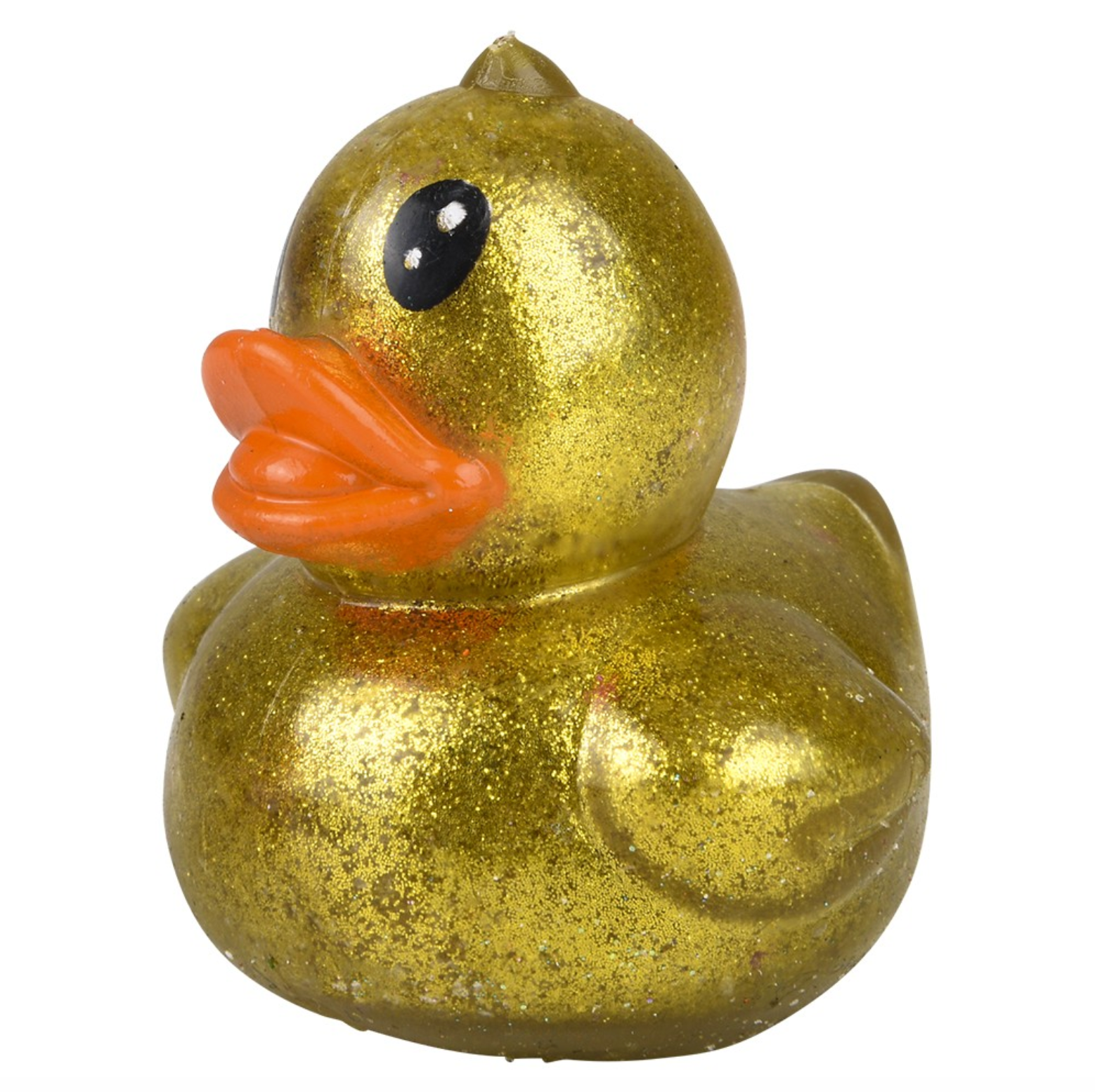 Squish Sticky Sparkly Duck (Single) - Assorted Colors