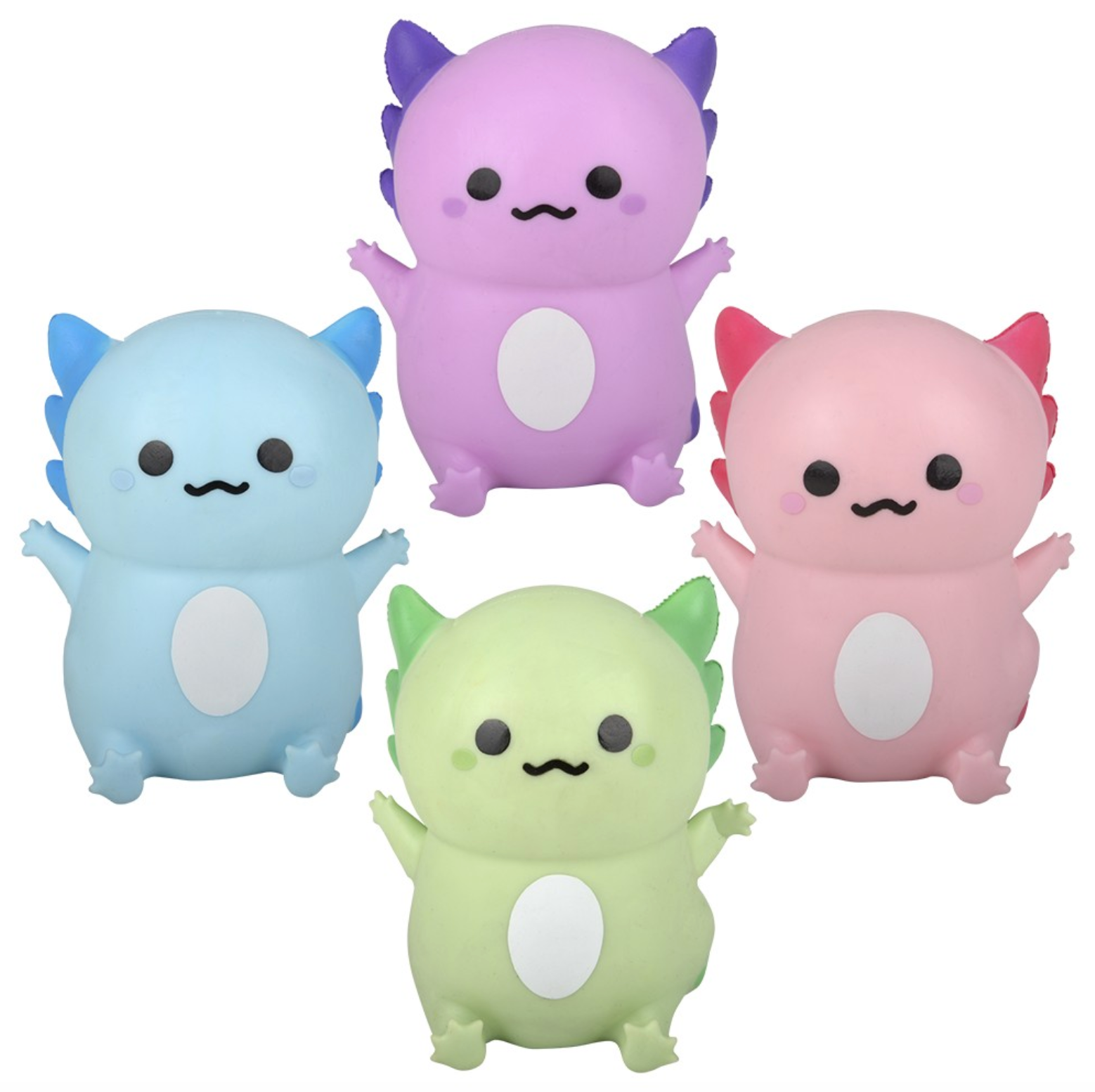 TTN Squish And Stretch Axolotl (Single) - Random Color