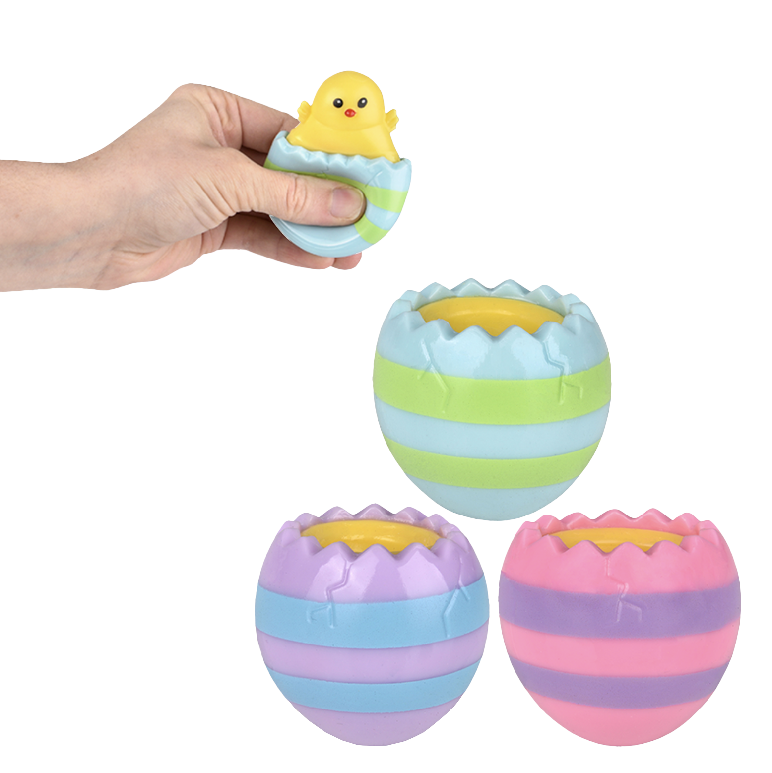 TTN Squeezy Pop Up Hatching Chick (Single) - Random Color