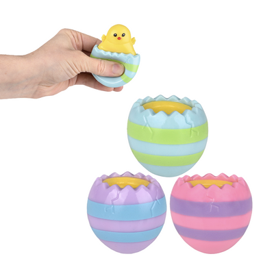 TTN Squeezy Pop Up Hatching Chick (Single) - Random Color