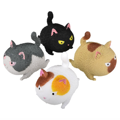 TTN Squish And Stretch Puffy Cat (Single) - Random Color