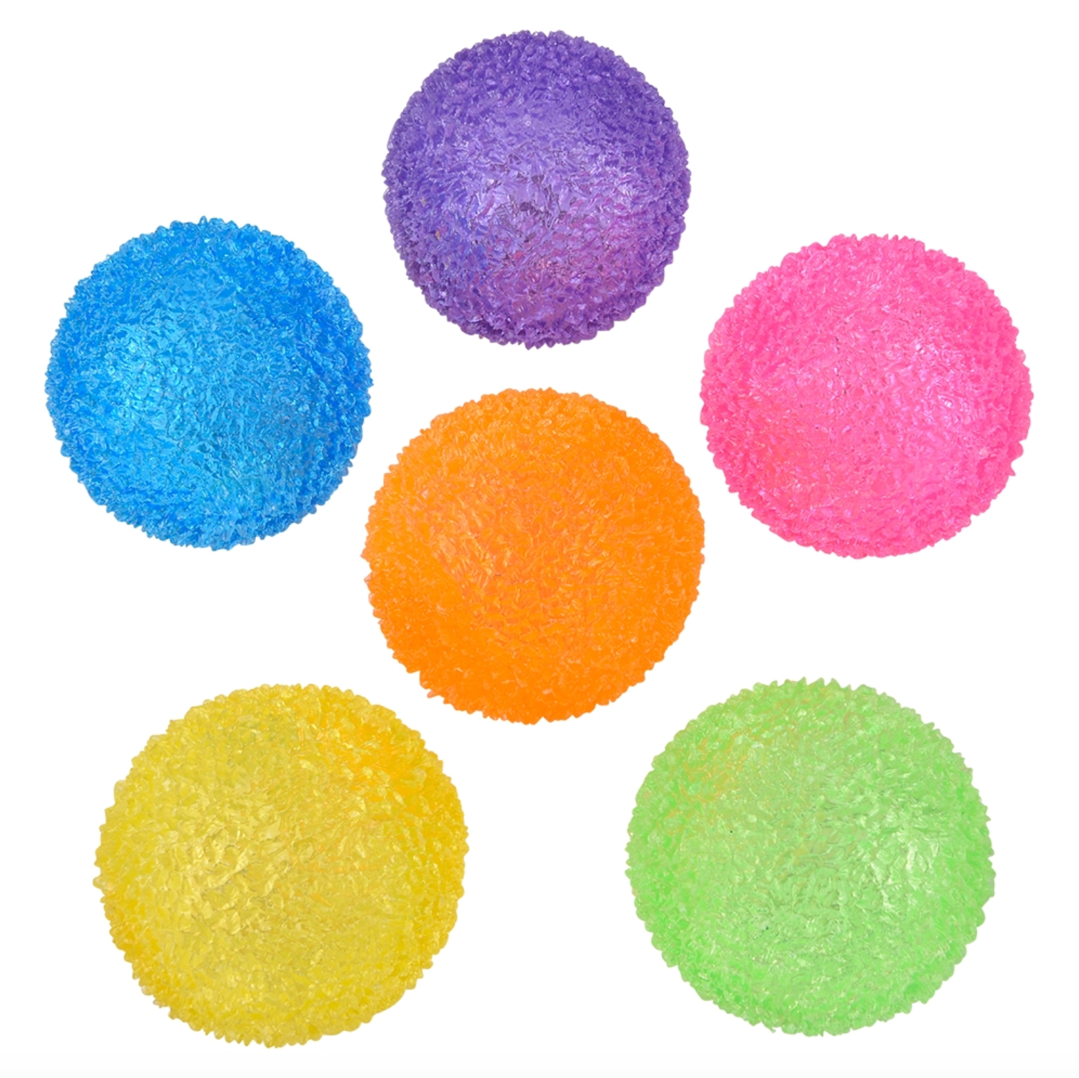 Light-Up Crystal Bouncy Ball (Single) - Random Color