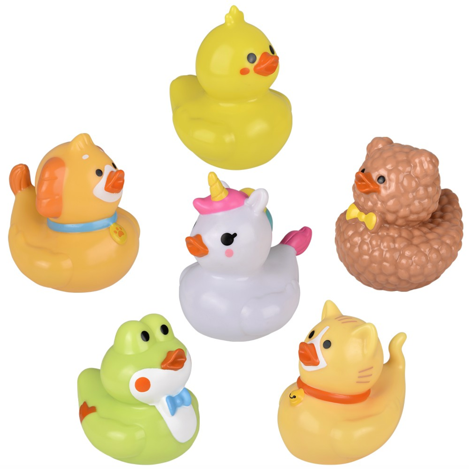 TTN Big Kawaii Animal Rubber Duckies (Single) - Random Color