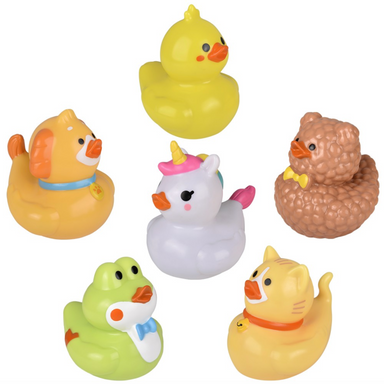 TTN Big Kawaii Animal Rubber Duckies (Single) - Random Color