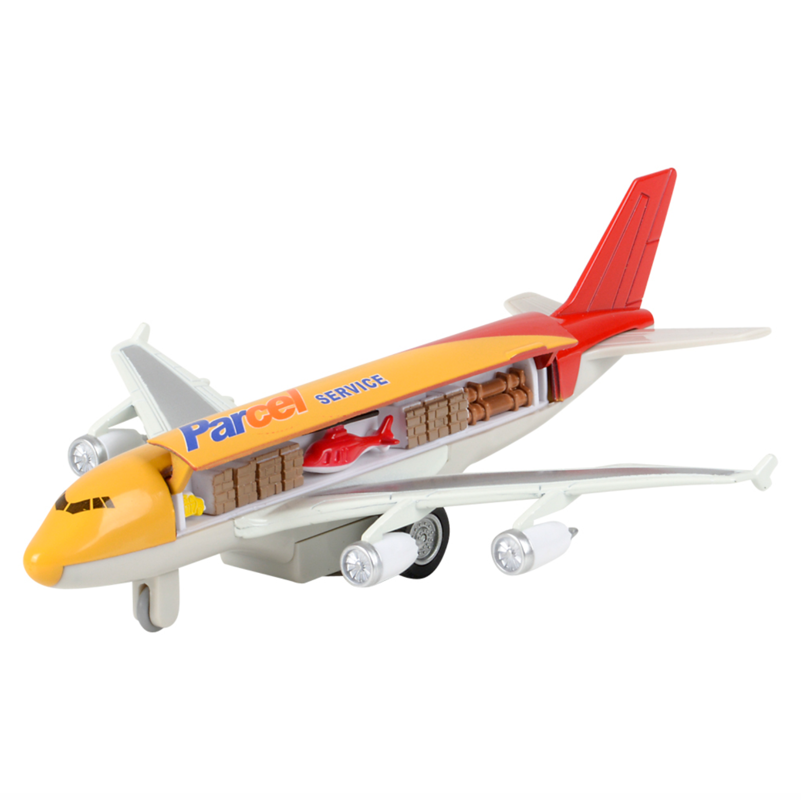 TTN Die-Cast Pull Back Super Jumbo Liner (Single) - Random Color