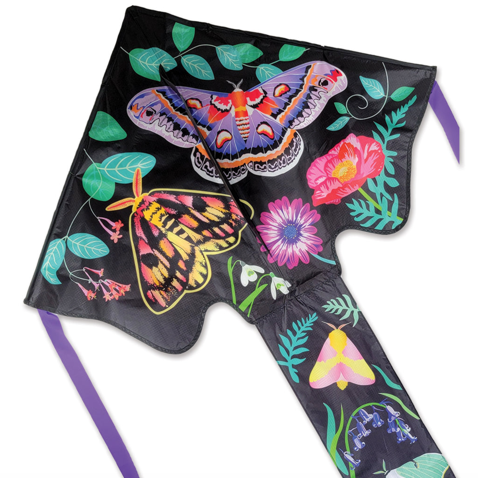 Moths 46" Large Easy Flyer Kite