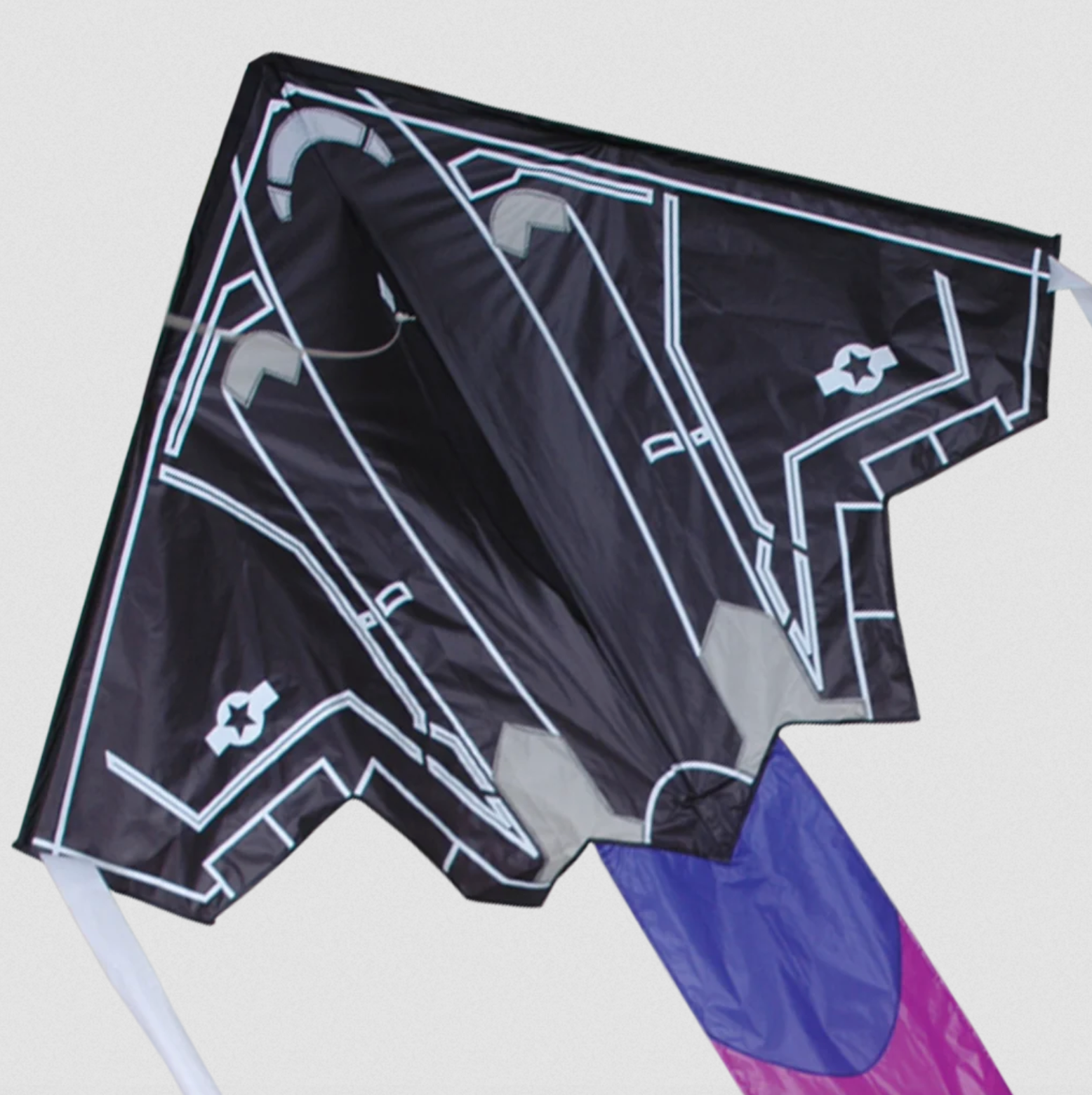 Stealth Bomber 46" Large Easy Flyer Kite