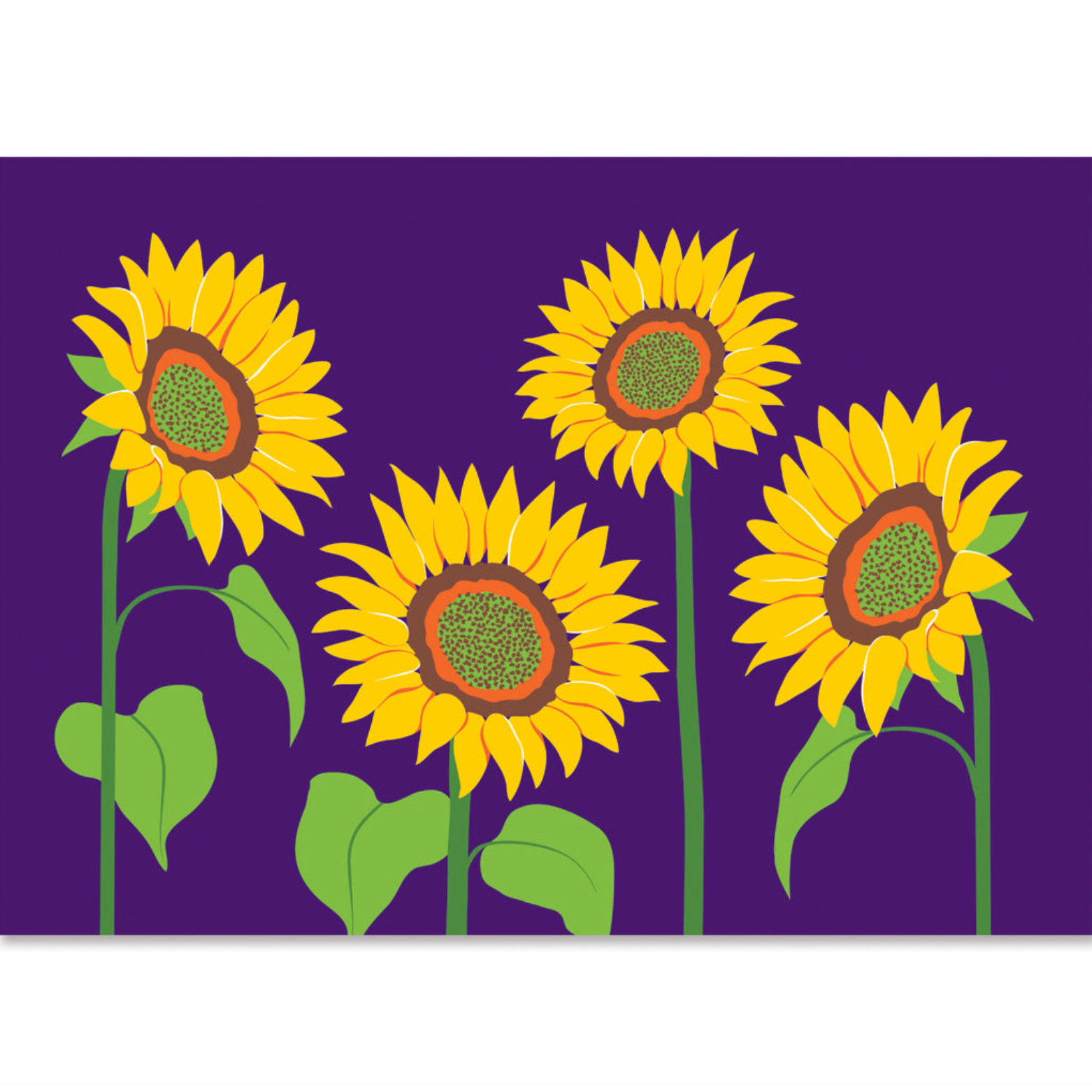Sunflowers 40 Inch Windsock