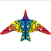 PRMR 11.5' Thunderbird Kite - Rainbow Stars