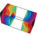 Wavy Rainbow 40" Box Kite