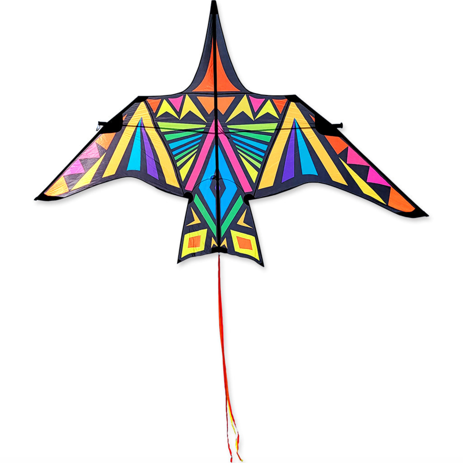 Geometric Rainbow 16' Thunderbird Kite