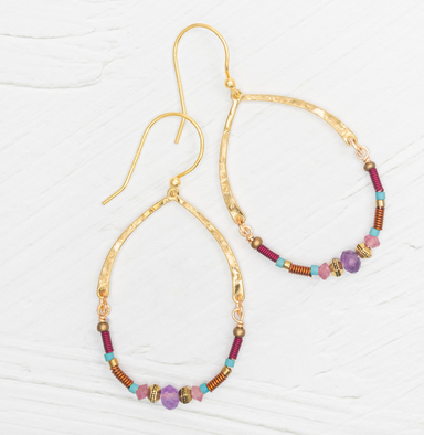 Holly Yashi Wynona Earrings - Desert Sunset