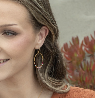 Holly Yashi Wynona Earrings - Desert Sunset