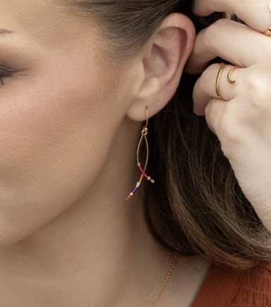 Holly Yashi Montana Earrings - Desert Sunset