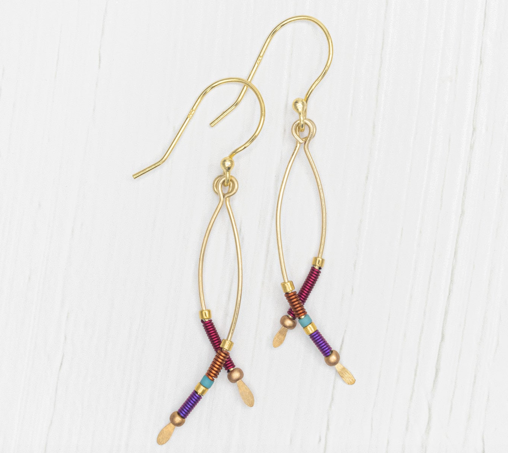 Holly Yashi Montana Earrings - Desert Sunset