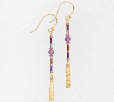 Holly Yashi Dakota Stick Earrings - Desert Sunset